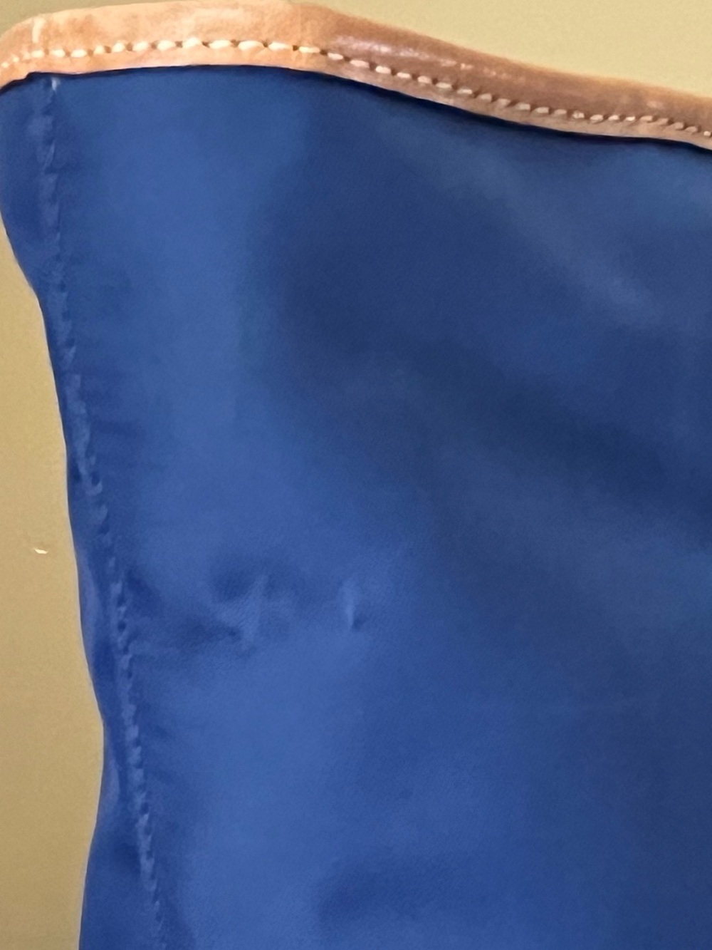 Vintage Coach Weekend Mini Hampton Tote 6261 Purse Blue and Green - Picture 15 of 16